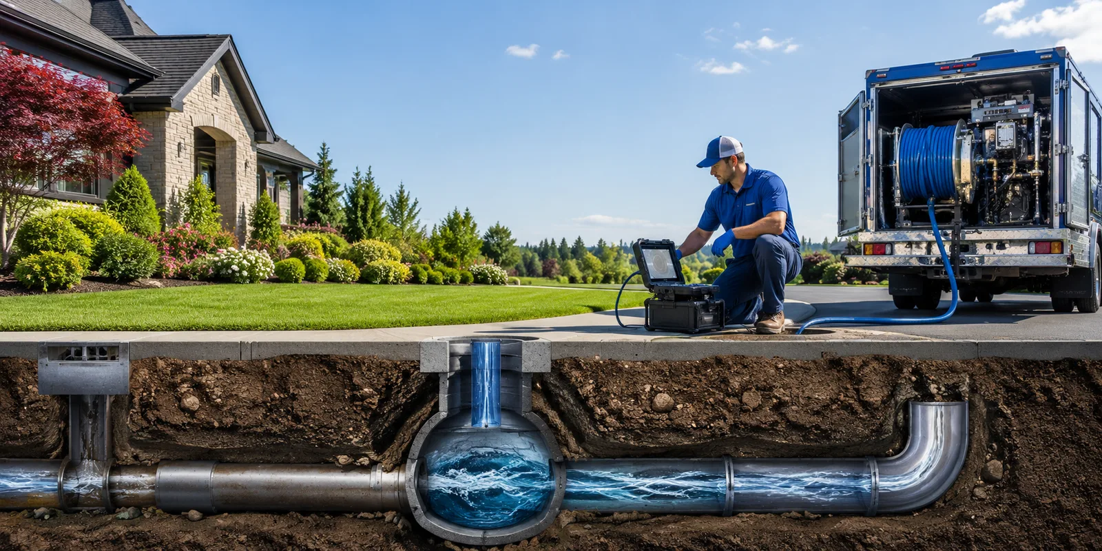 Drainage restoration information for Hamlet, IN